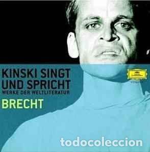 CDs de m&uacute;sica: Klaus Kinski - Kinski Singt Und Spricht Werke Der Weltliteratur - Brecht (CD, Album) Label:Deutsche