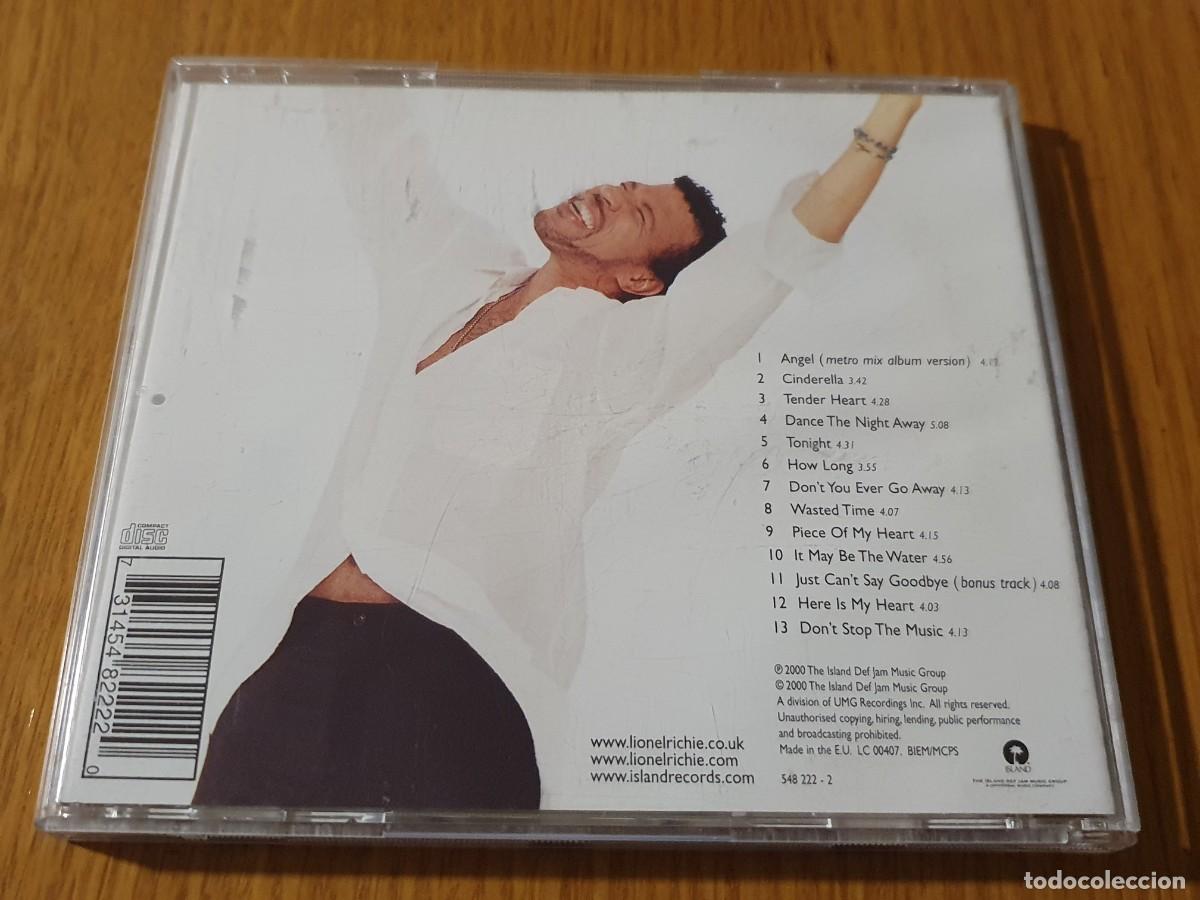 CDs de m&uacute;sica: CD LIONEL RICHIE - RENAISSANCE&nbsp; - 2000 - Foto 3