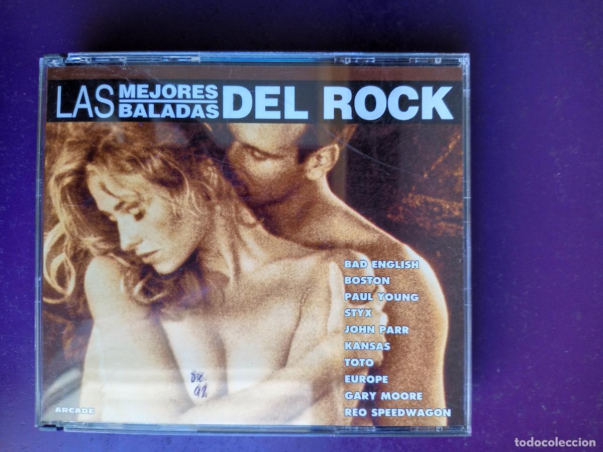 CDs de m&uacute;sica: Las Mejores Baladas Del Rock - DOBLE CD ARCADE 1992, 23 EXITOS - TOTO, EUROPE, BOSTON, MEAT LOAF, ET