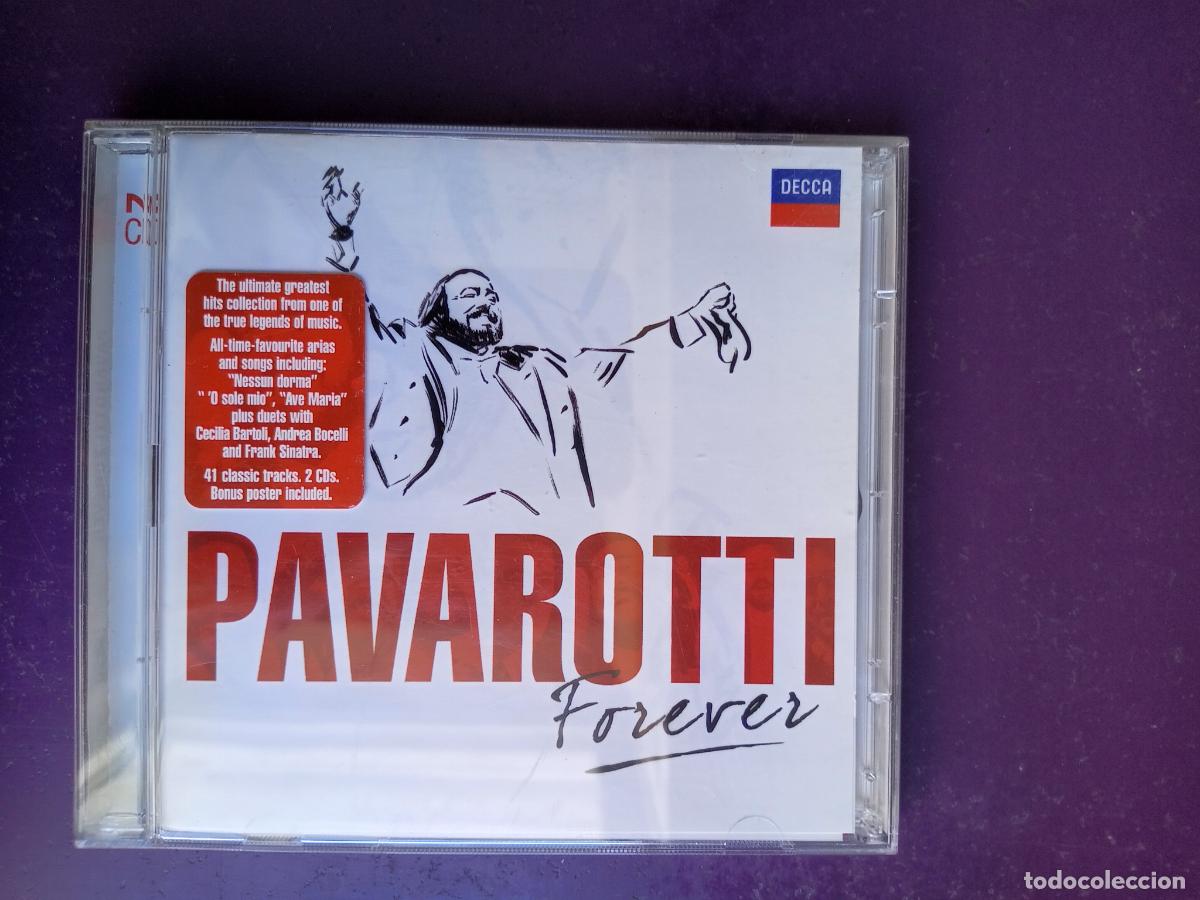 CDs de m&uacute;sica: PAVAROTTI FOREVER - DOBLE CD DECCA 2007 - OPERA CLASICA, 41 FRAGMENTOS DE SUS MEJORES MOMENTOS