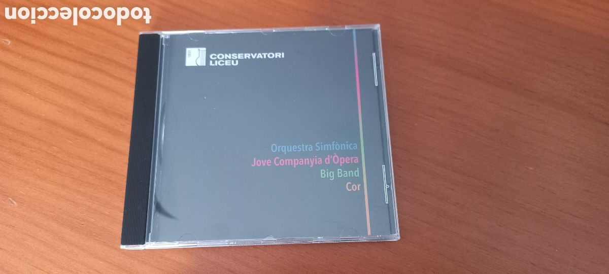 CDs de m&uacute;sica: Conservatori Liceu CD Orquestra Simf&ograve;nica Jove Companyia d'&ograve;pera Big Band Cor
