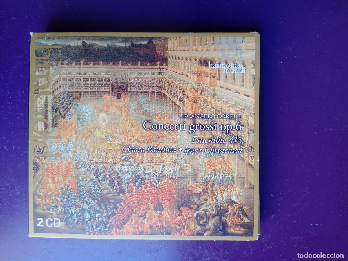 CDs de m&uacute;sica: Arcangelo Corelli - Ensemble 415, Banchini, Christensen &ndash; Concerti Grossi Op. 6 - DOBLE CD HM 2014