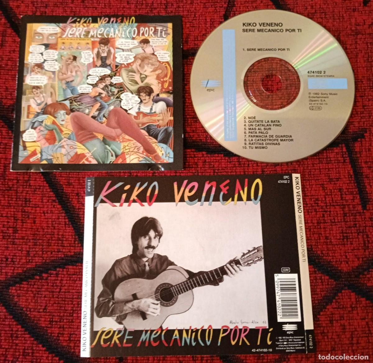 CDs de m&uacute;sica: KIKO VENENO ** Sere Mec&aacute;nico Por Ti ** CD 1993