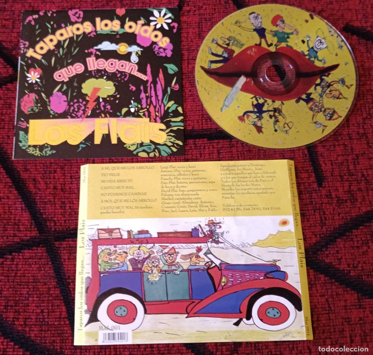 CDs de m&uacute;sica: Los Flais ** Taparos Los O&iacute;dos Que Llegan Los Flais ** CD 1998