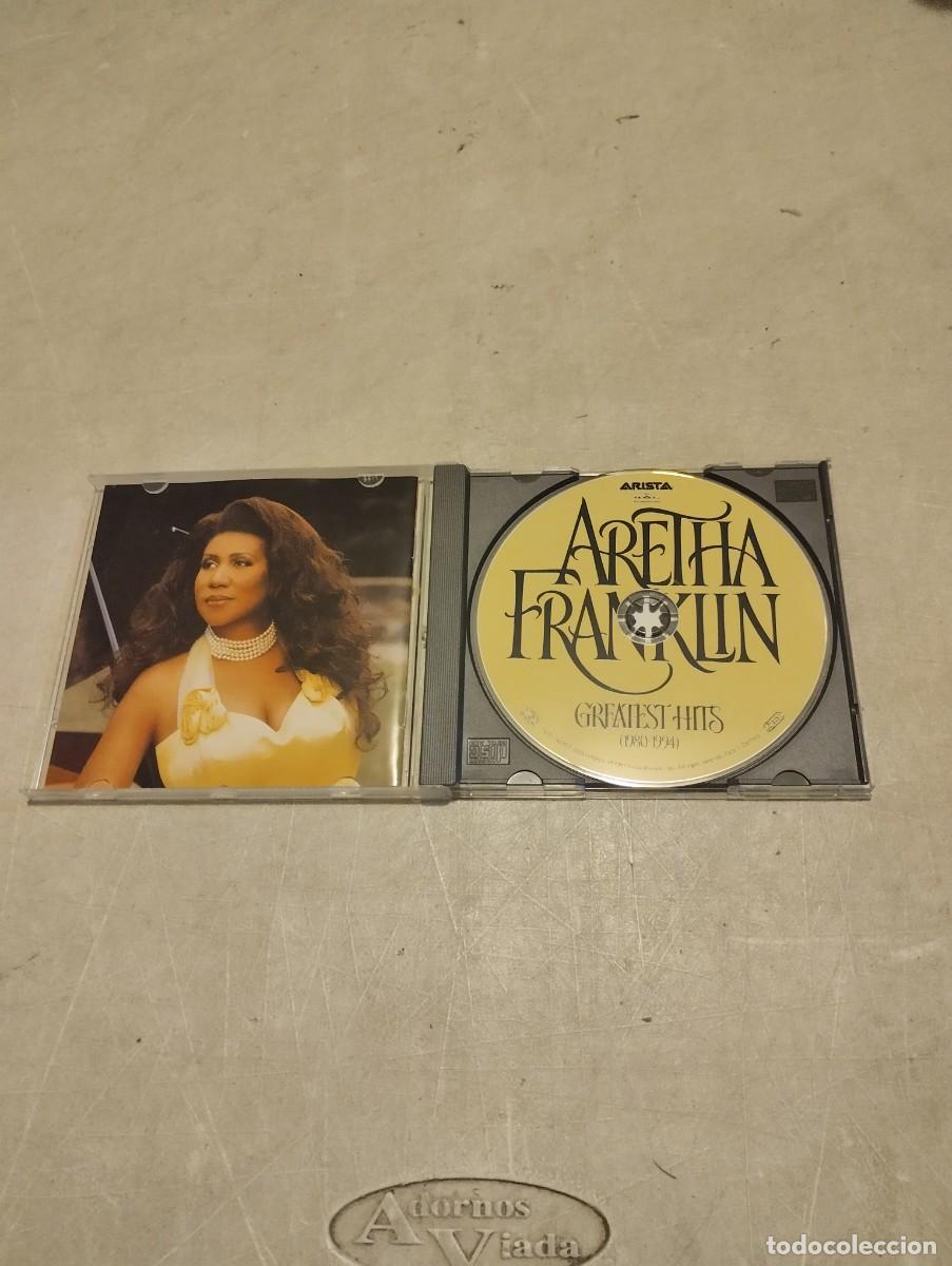 CDs de m&uacute;sica: ARETHA FRANKLIN CD GREATEST HITS - Foto 2