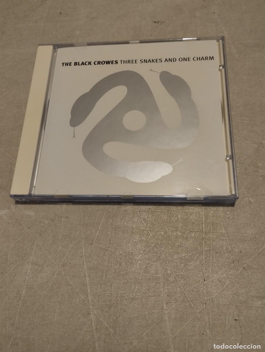 CDs de m&uacute;sica: THE BLACK CROWES CD THREE SNAKES AND ONE CHARM