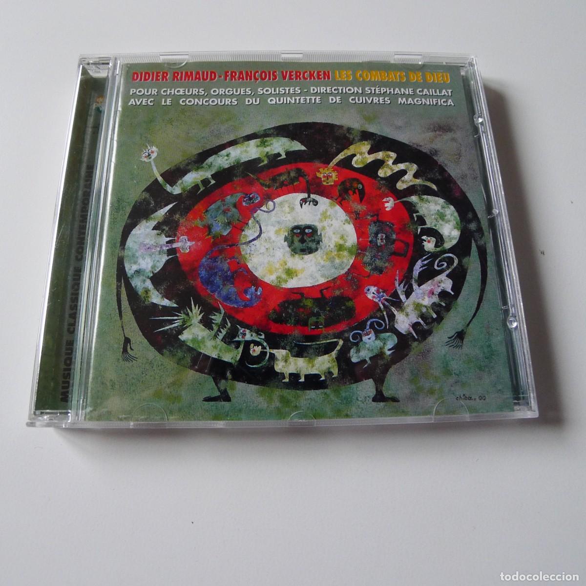 CDs de m&uacute;sica: Didier Rimaud - Fran&ccedil;ois Vercken &ndash; Les Combats De Dieu CD
