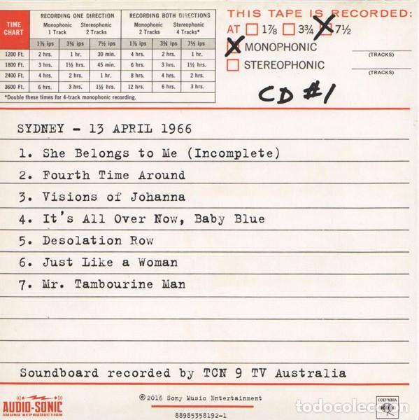 CDs de m&uacute;sica: Bob Dylan &ndash; The 1966 Live Recordings | 36-CD Box Set - Foto 8