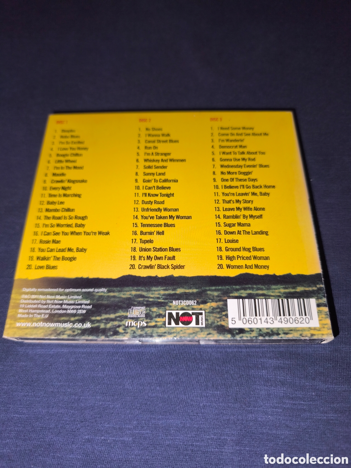 CDs de m&uacute;sica: John Lee Hooker Anthology 3 CD - Foto 2
