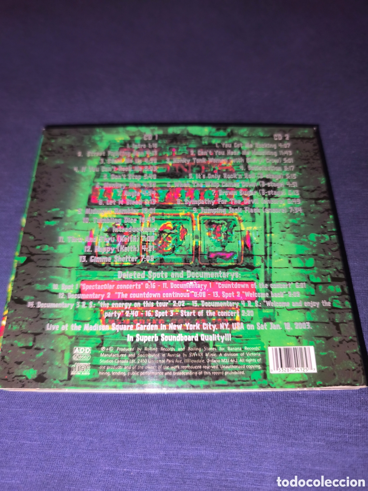 CDs de m&uacute;sica: Rolling Stones Squared Garden Licks - Foto 2