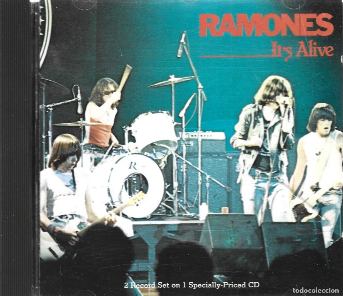 CDs de m&uacute;sica: RAMONES IT&acute;S ALIVE (CD) - Foto 1