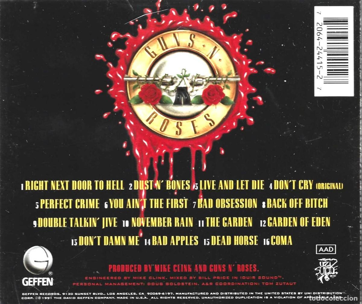 CDs de m&uacute;sica: GUNS N&acute;ROSES USE YOUR ILLUSION - Foto 2