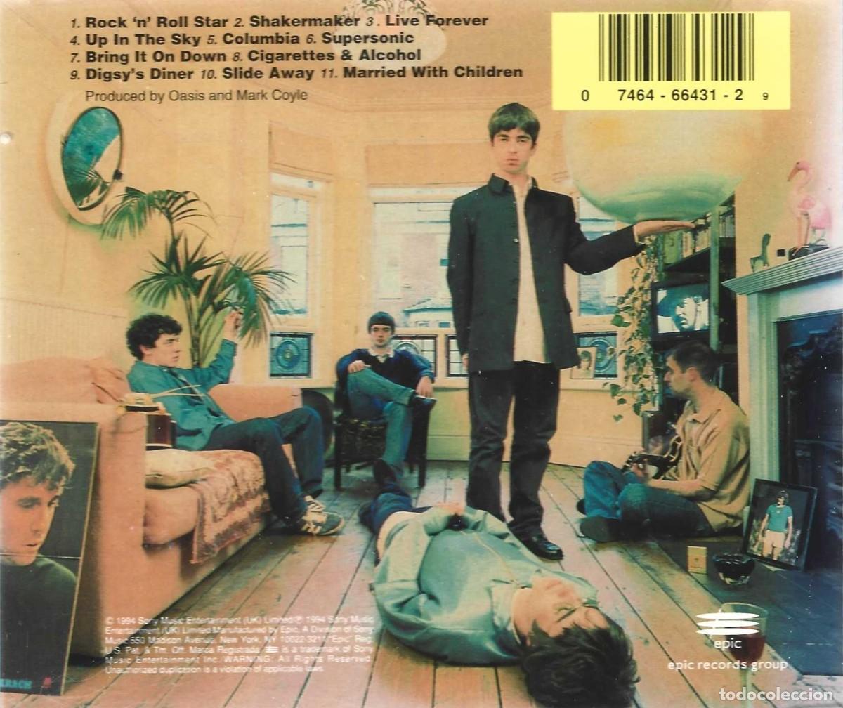 CDs de m&uacute;sica: OASIS DEFINITELY MAYBE (CD) - Foto 2