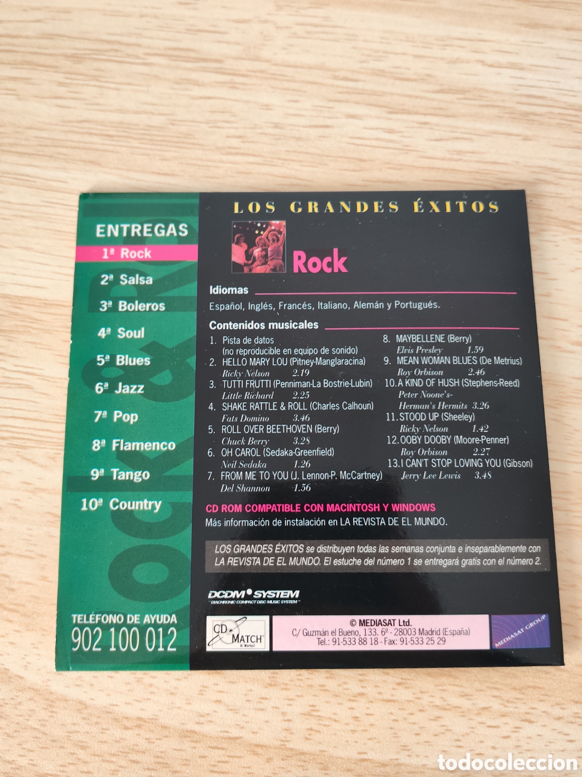 CDs de m&uacute;sica: Los Grandes &Eacute;xitos Rock Cadena 100 - Foto 3