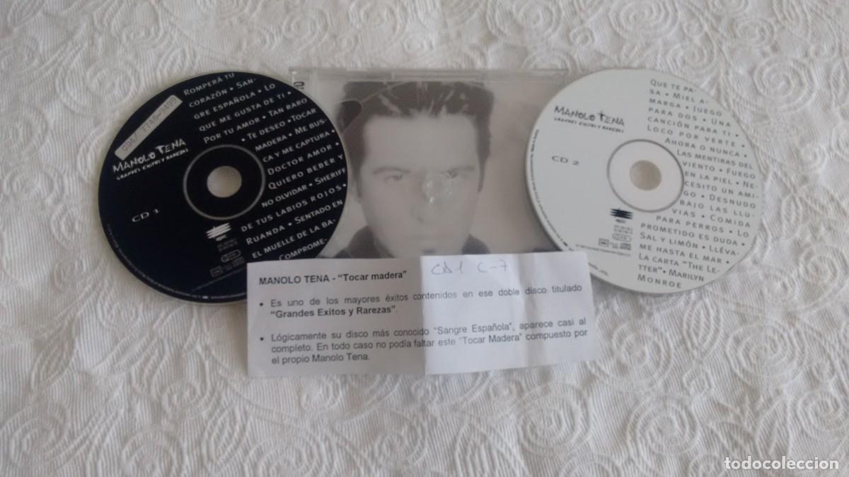 CDs de m&uacute;sica: CD- album (PROMO)-doble- de MANOLO TENA + hoja promocional