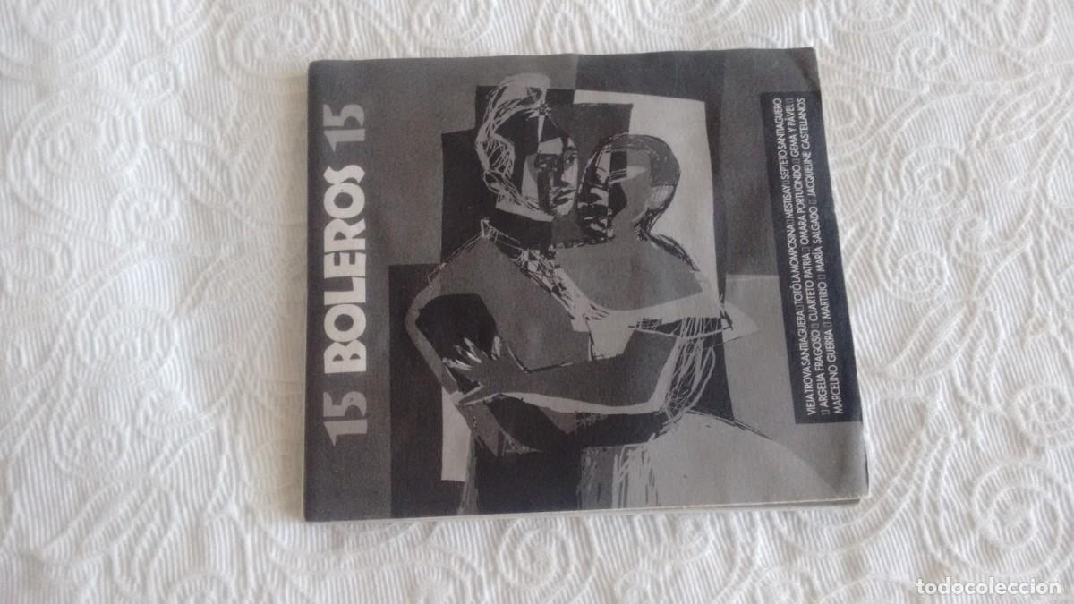 CDs de m&uacute;sica: Cd-Album de varios: 15 BOLEROS 15