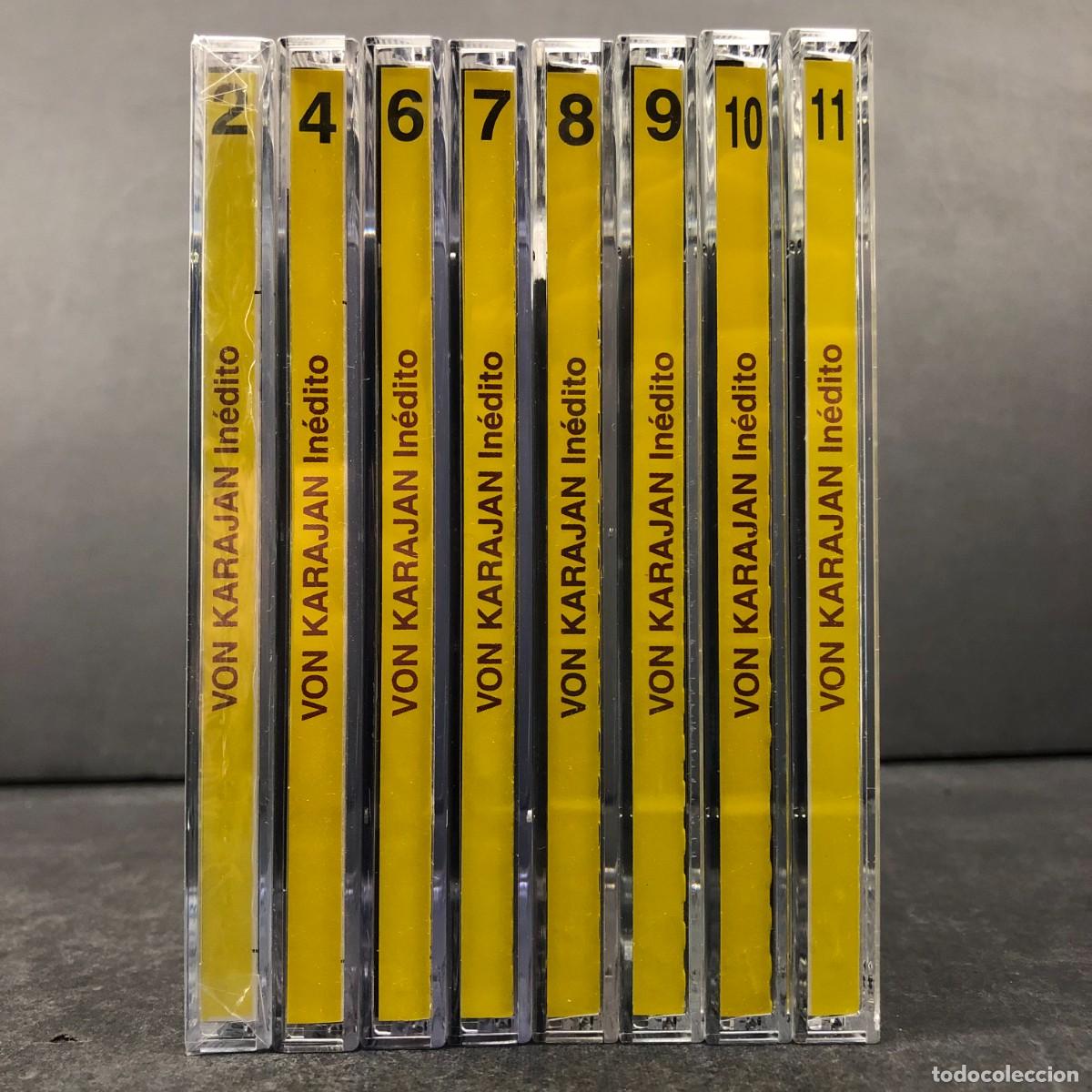 CDs de m&uacute;sica: COLECCI&Oacute;N CD'S - VON KARAJAN - IN&Eacute;DITO - VOL II, IV, VI, VII, VIII, IX, X Y XI - TIEMPO - BCH / 1214