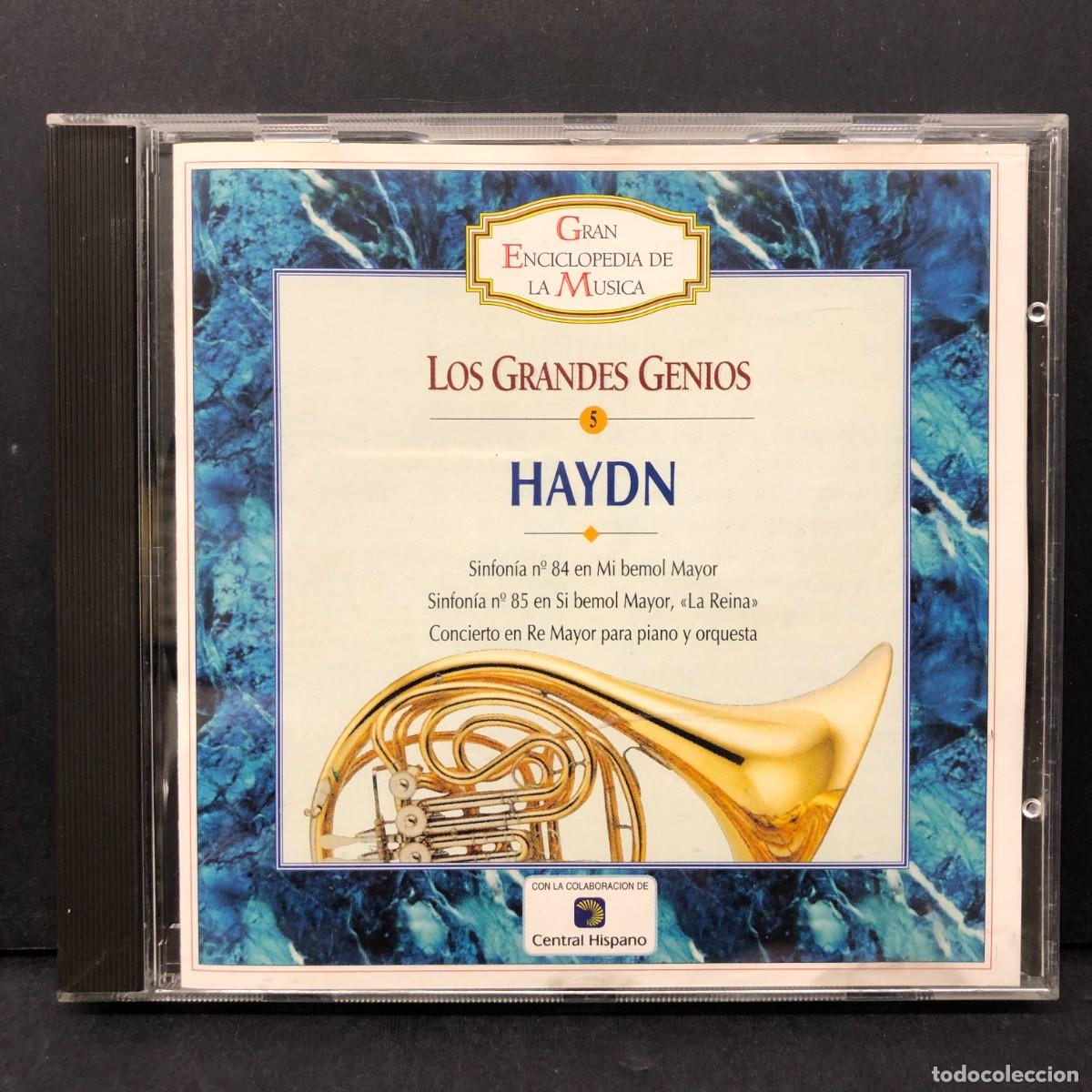CDs de m&uacute;sica: CD - GRAN ENCICLOPEDIA DE LA MUSICA - LOS GRANDES GENIOS - HAYDN - CENTRAL HISPANO - N&ordm;5 / 1217