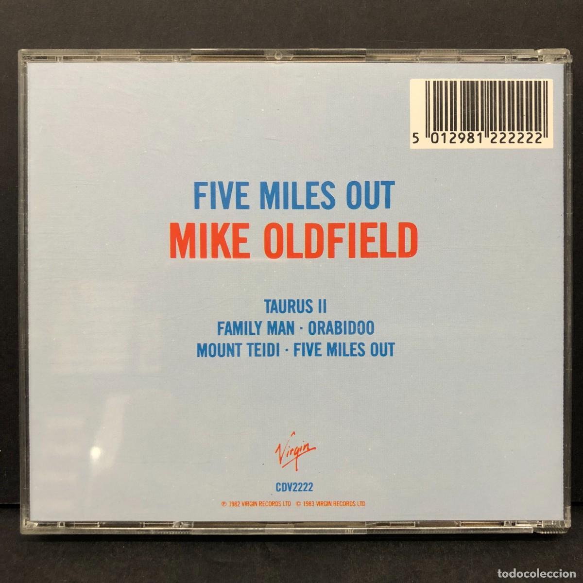 CDs de m&uacute;sica: CD - FIVE MILES OUT - MIKE OLDFIELD - CDV2222 / 1229 - Foto 2