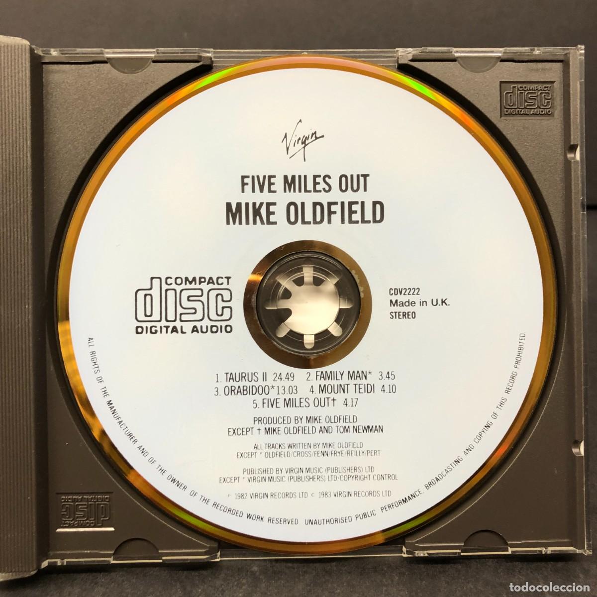 CDs de m&uacute;sica: CD - FIVE MILES OUT - MIKE OLDFIELD - CDV2222 / 1229 - Foto 4