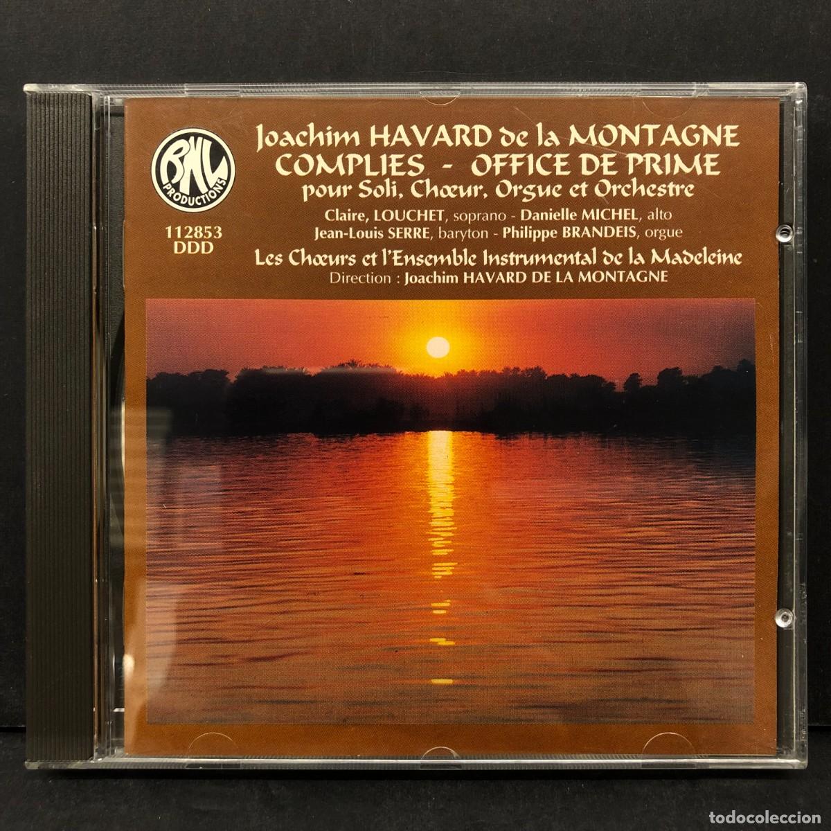 CDs de m&uacute;sica: CD - JOACHIM HAVARD DE LA MONTAGNE - COMPLIES-OFFICE DE PRIME - BNL 112853 / 1233