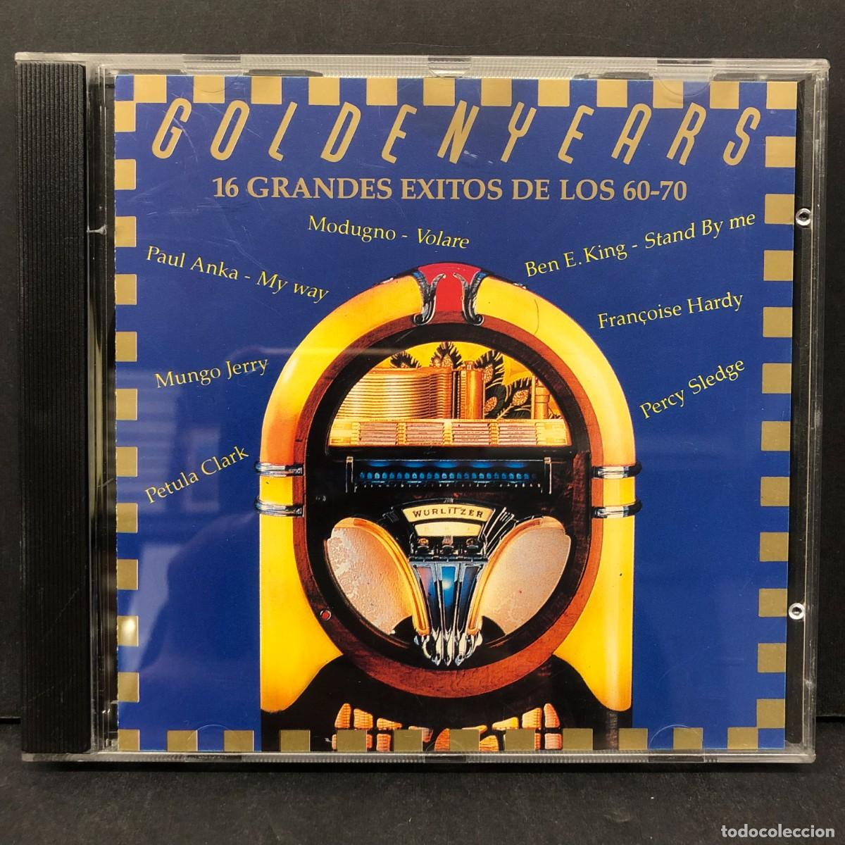 CDs de m&uacute;sica: CD - GOLDEN YEARS - GRANDES EXITOS DE LOS 60-70 - 3003 - PERFIL / 1243