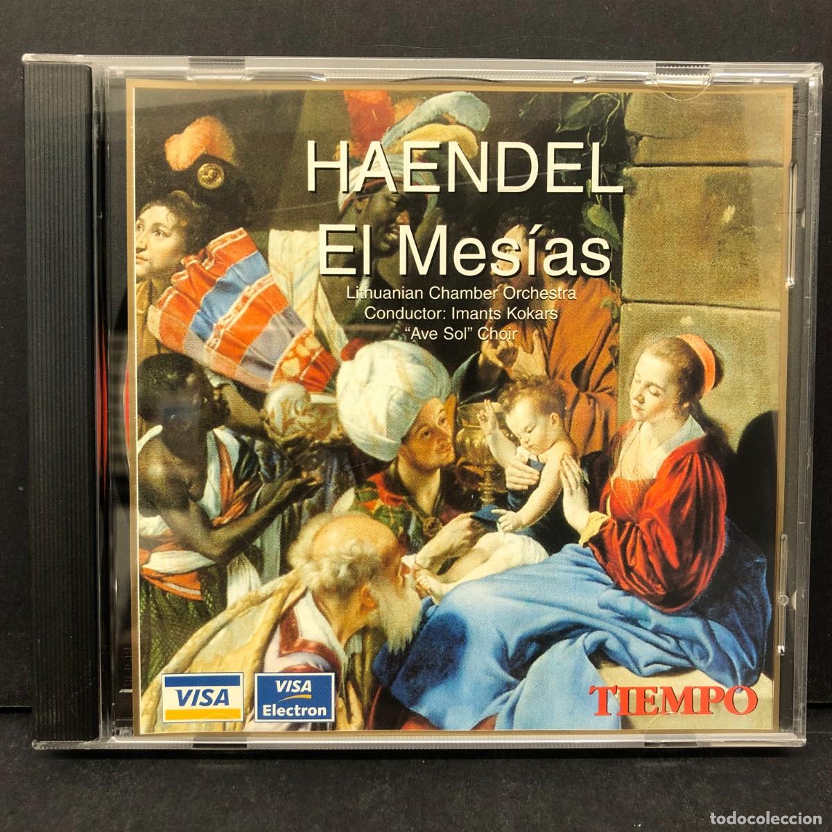 CDs de m&uacute;sica: CD - HAENDEL EL MES&Iacute;AS - TIEMPO - VISA / 1244