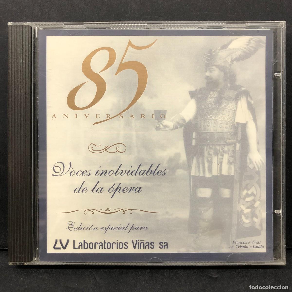CDs de m&uacute;sica: CD - 85 ANIVERSARIO - VOCES INOLVIDABLES DE LA &Oacute;PERA - 1051 - GYC RECORDS / 1248