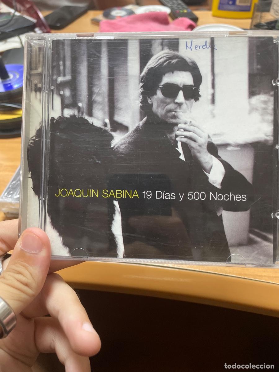 CDs de m&uacute;sica: Joaqu&iacute;n Sabina 19 d&iacute;as y 500 noches