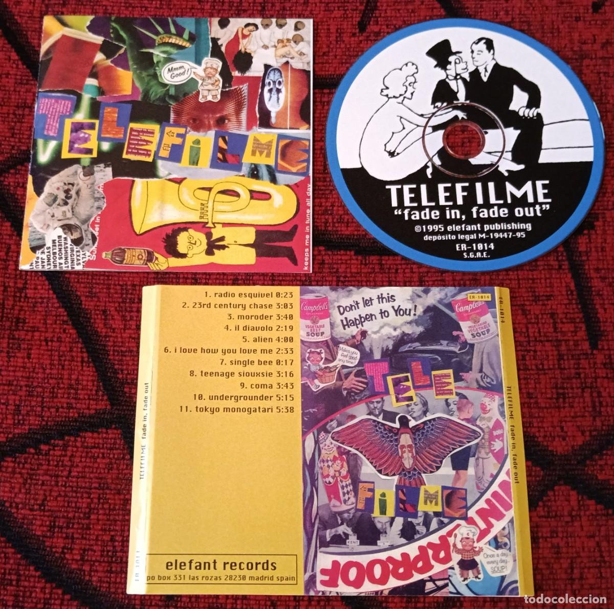 CDs de m&uacute;sica: Telefilme ** Fade In, Fade Out ** CD 1995