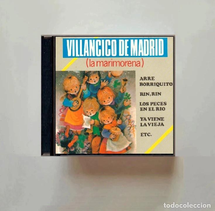 CDs de m&uacute;sica: VILLANCICO DE MADRID. LA MARIMORENA. ARRE BURRIQUITO. YA VIENE LA VIEJA. CD. NAVIDAD.