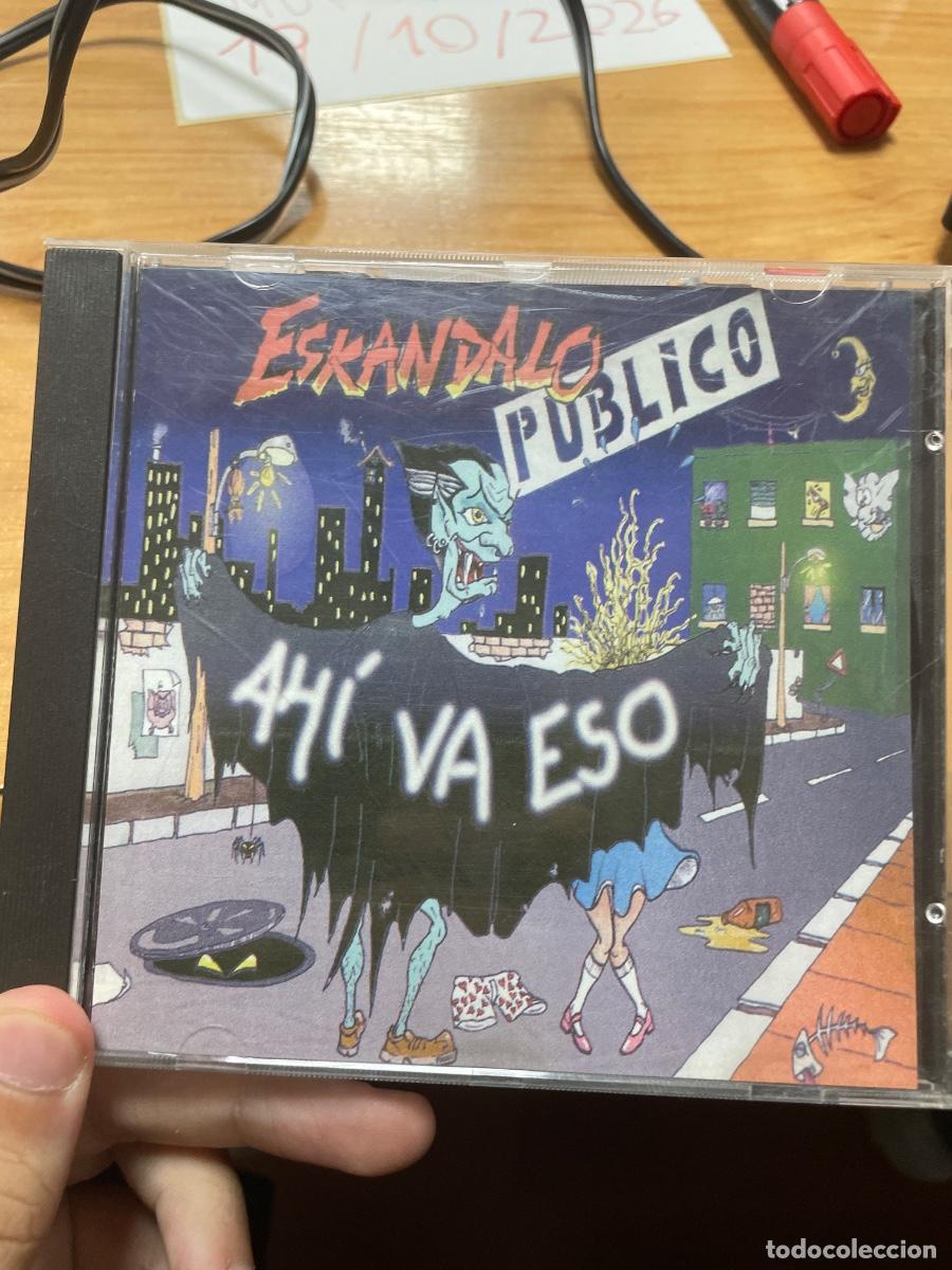 CDs de m&uacute;sica: Eskandalo publica ah&iacute; va eso CD