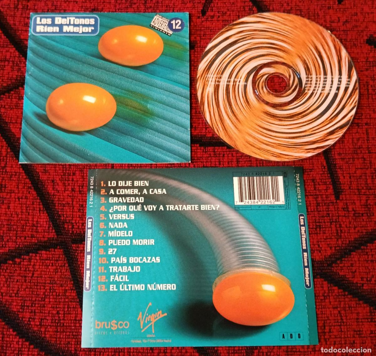 CDs de m&uacute;sica: LOS DELTONOS ** Rien Mejor ** CD 1997