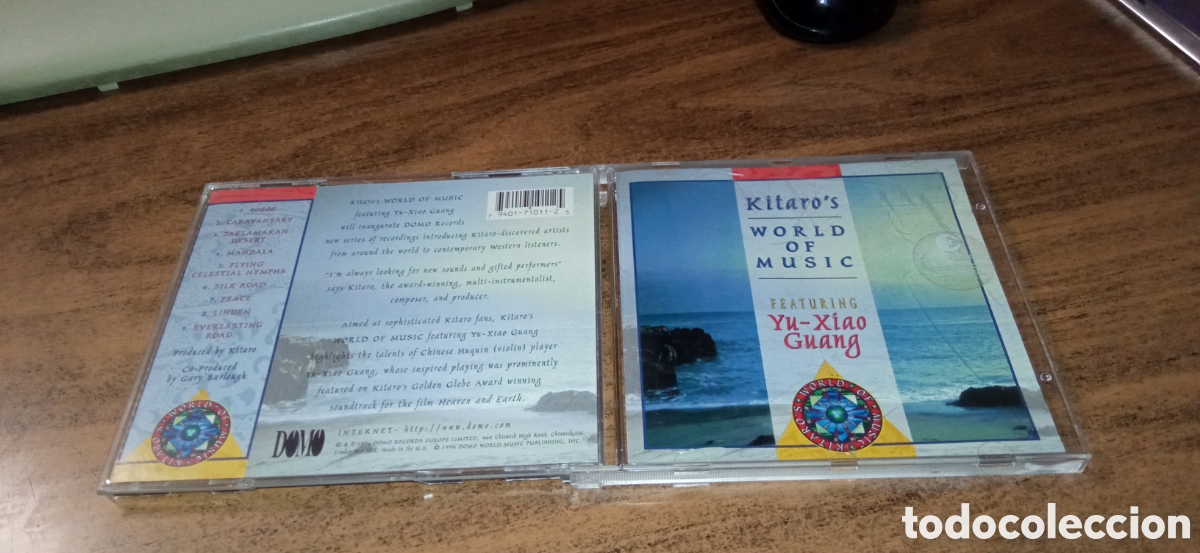 CDs de m&uacute;sica: Kitaro Featuring Yu-Xiao Guang &ndash; Kitaro's World Of Music (1996)