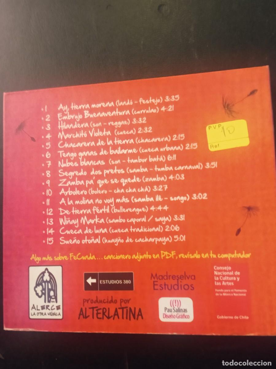 CDs de m&uacute;sica: ALTERLATINA- FECUNDA. CD - Foto 2
