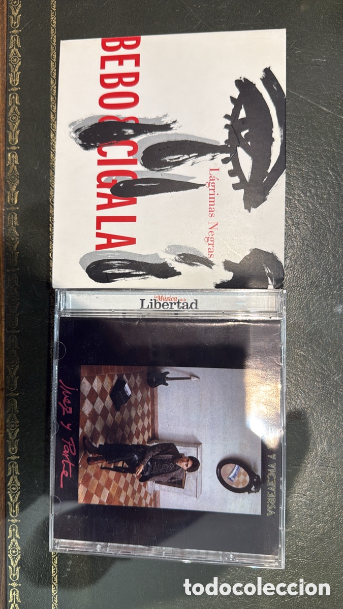 CDs de m&uacute;sica: 2 CD bebo cigala y Joaqu&iacute;n Sabina - Foto 1