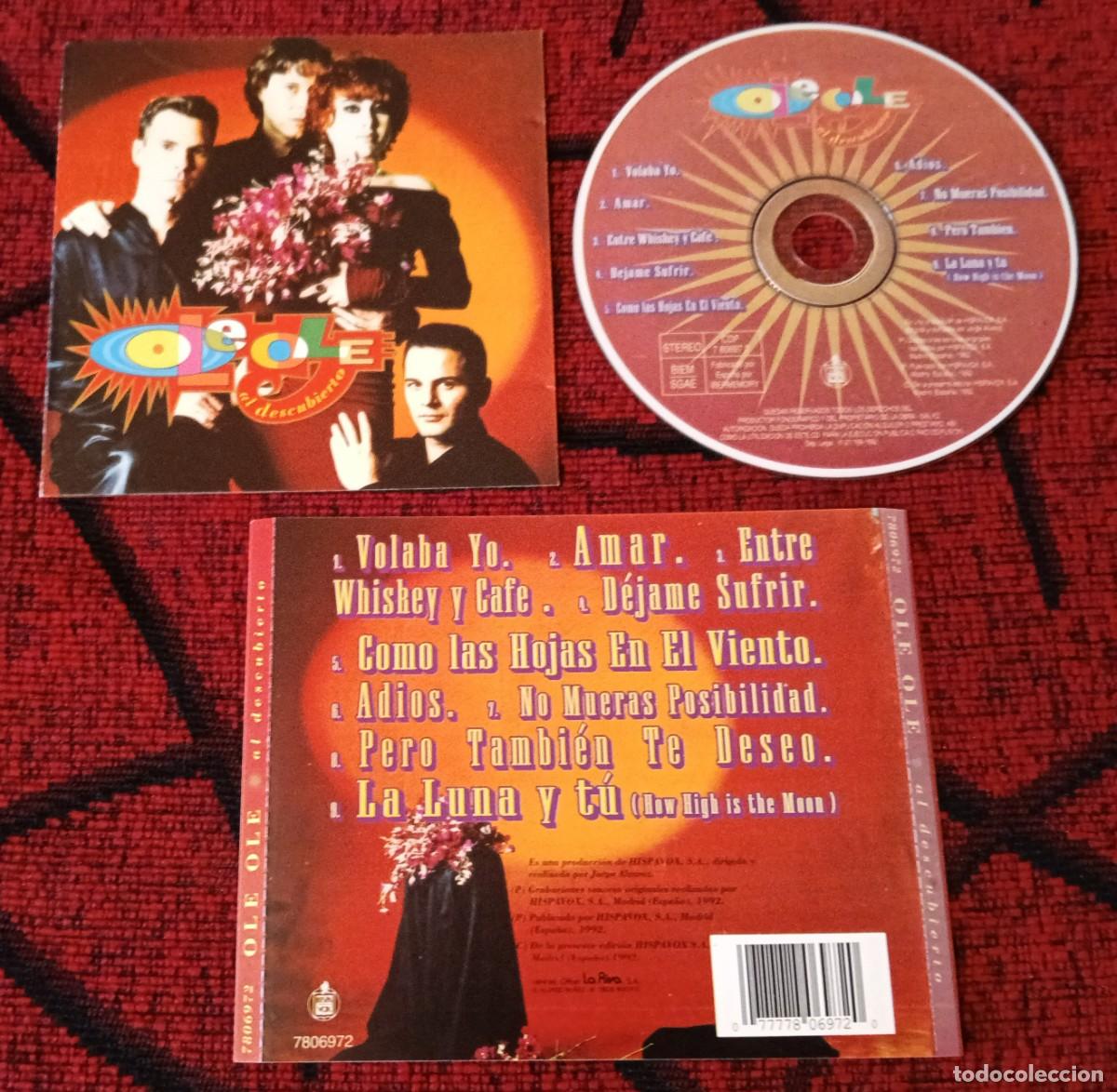 CDs de m&uacute;sica: OLE OLE ** Al Descubierto ** CD 1992 - Foto 1