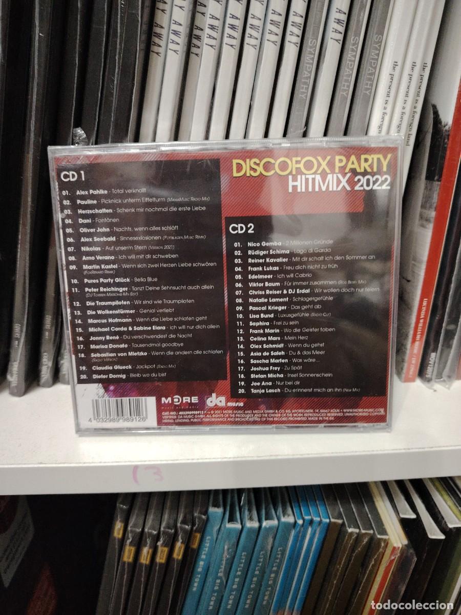 CDs de m&uacute;sica: discofox party hitmix 2022 - cd - Foto 2