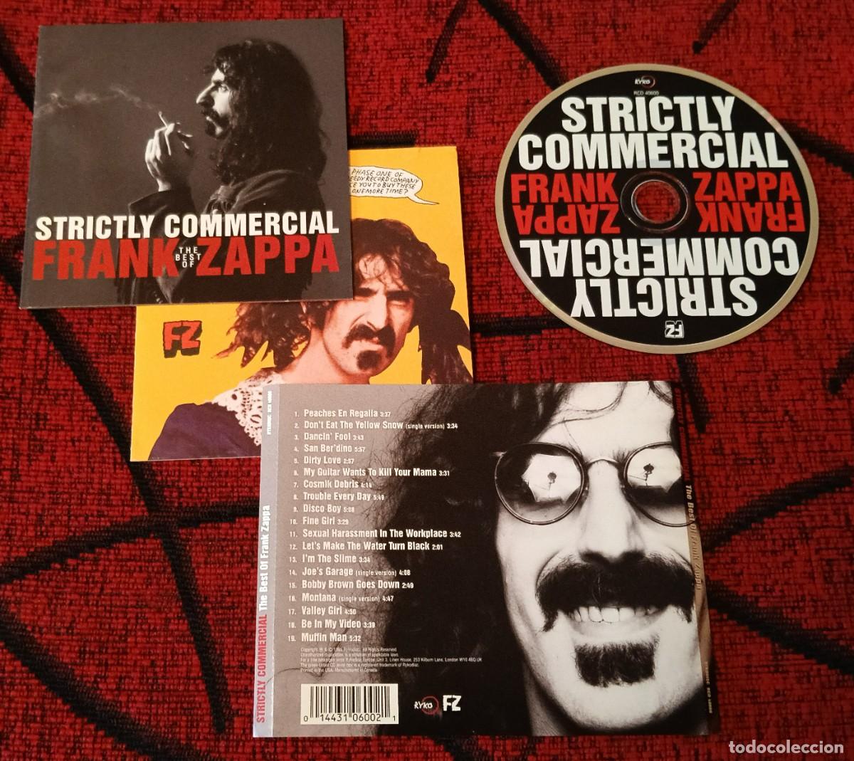 CDs de m&uacute;sica: FRANK ZAPPA ** Strictly Commercial (The Best Of Frank Zappa) ** CD 1995 UK