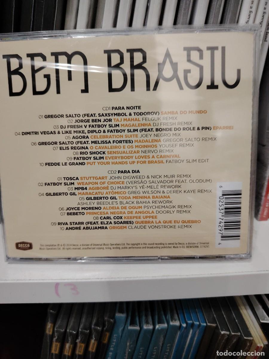 CDs de m&uacute;sica: fat boy slim - bem brasil -2 cd - Foto 2