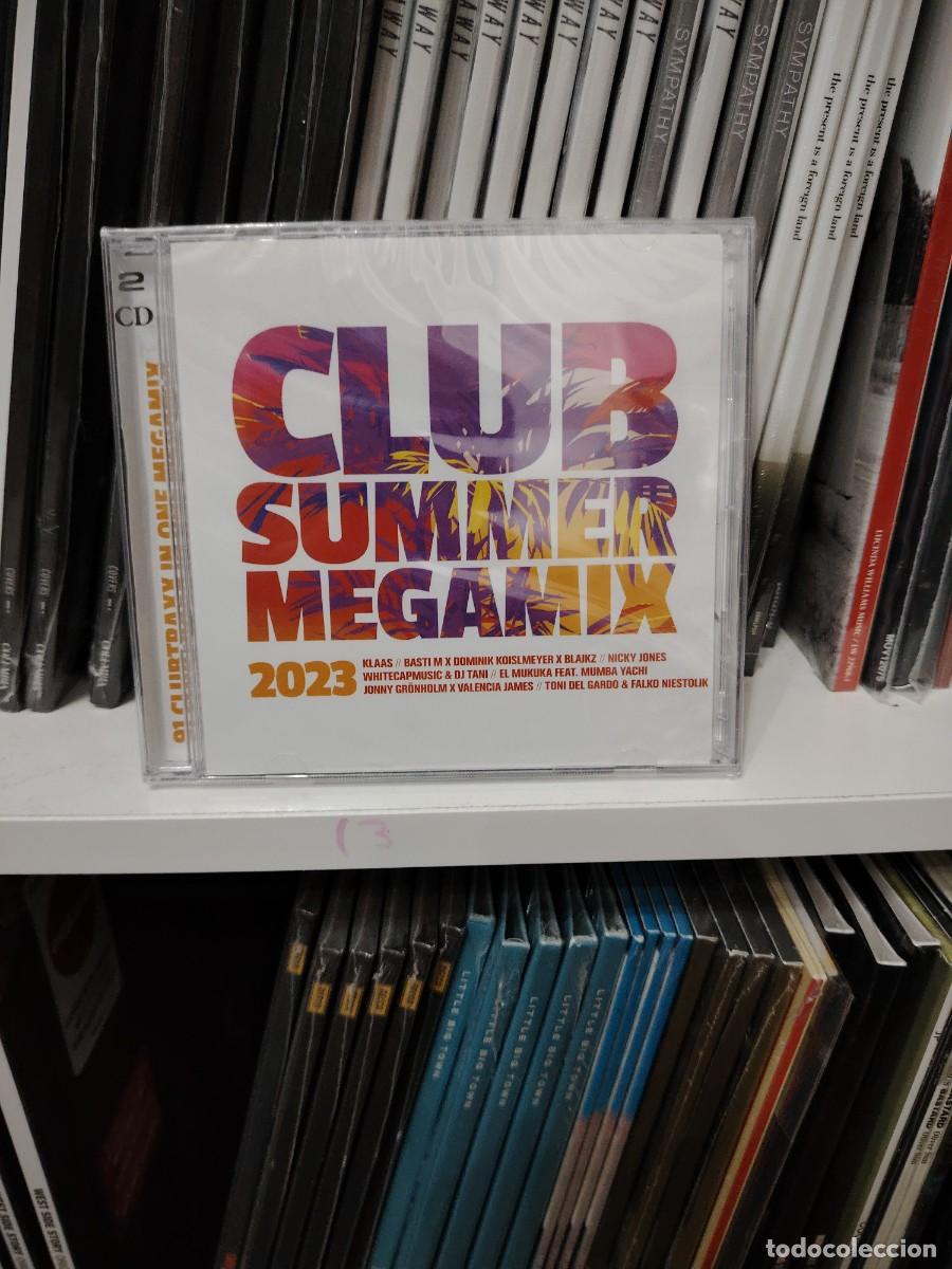 CDs de m&uacute;sica: club summer megamix 2023