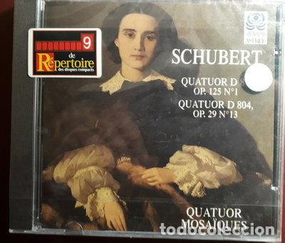 CDs de m&uacute;sica: Schubert: String Quartets D87, D804- 3298490085806