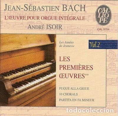 CDs de m&uacute;sica: L'&OElig;uvre pour orgue int&eacute;grale Vol. 2: Les premi&egrave;res &oelig;uvres- 3149025044532