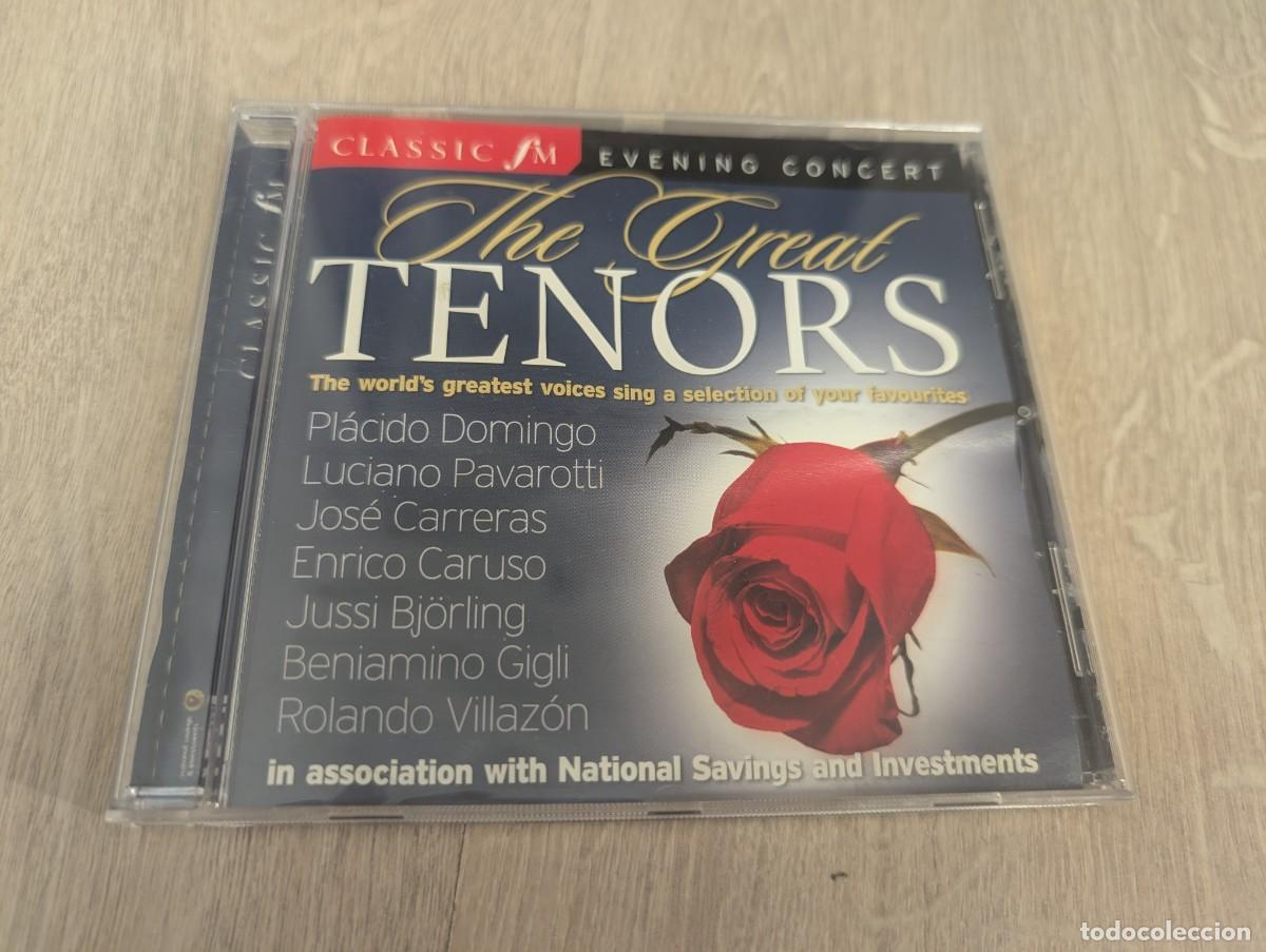CDs de m&uacute;sica: TENORS - THE GREAT TENORS .. CD CON LOS MEJORES TENORES..P.DOMINGO, PAVAROTTI, CARUSO...ETC DE 2006
