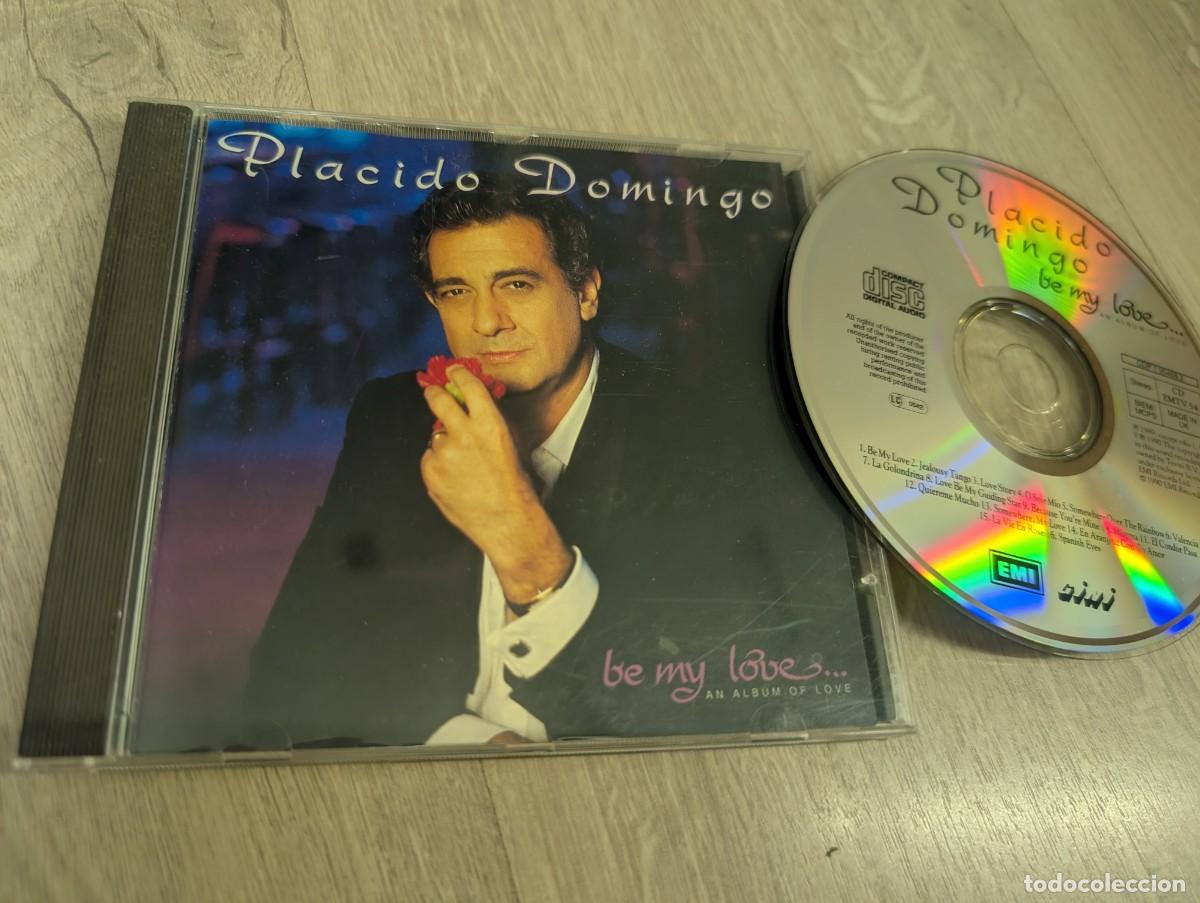 CDs de m&uacute;sica: PLACIDO DOMINGO - BE MY LOVE AND ALBUM OF LOVE ..CD EDITADO EN U.K - 1990 - ..16 TEMAS - EMI.