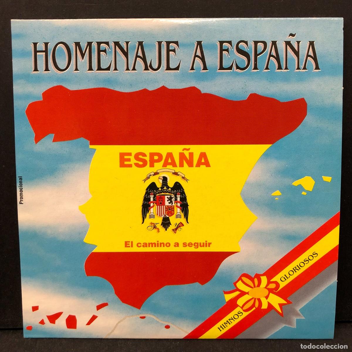 CDs de m&uacute;sica: CD - HOMENAJE A ESPA&Ntilde;A - EL CAMINO A SEGUIR - TOMELLOSO - MANANTIAL DEL VINO / 1253