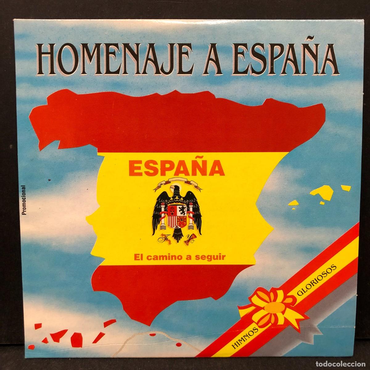 CDs de m&uacute;sica: CD - HOMENAJE A ESPA&Ntilde;A - EL CAMINO A SEGUIR - TOMELLOSO - MANANTIAL DEL VINO / 1254