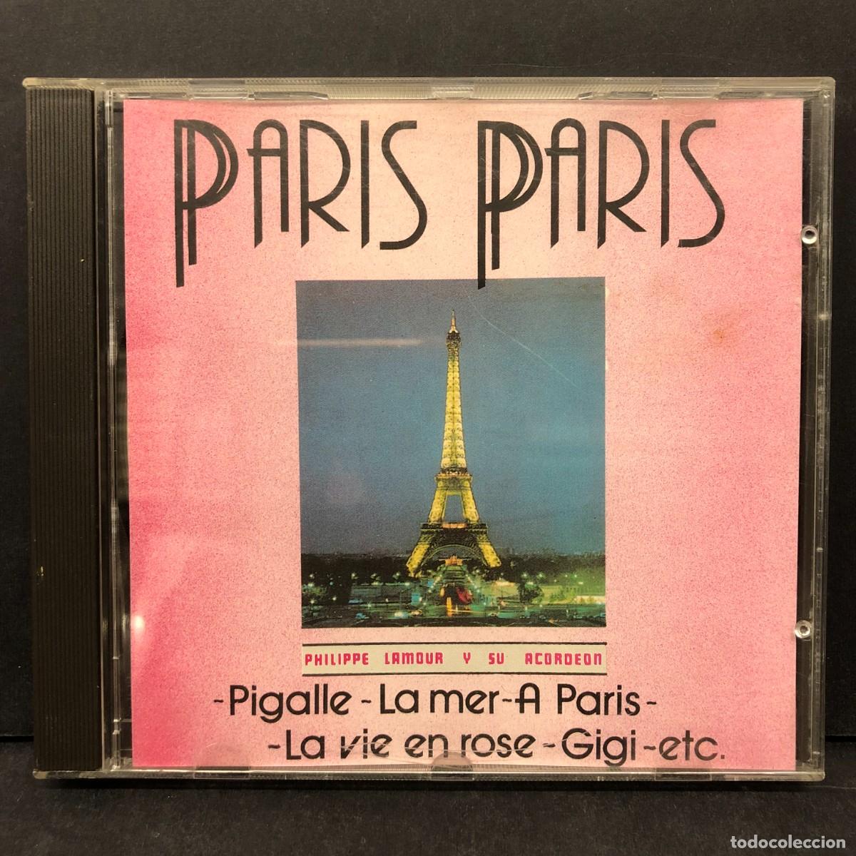 CDs de m&uacute;sica: CD - PARIS PARIS - PHILIPE LAMOUR Y SU ACORDEON - 960084 / 1258
