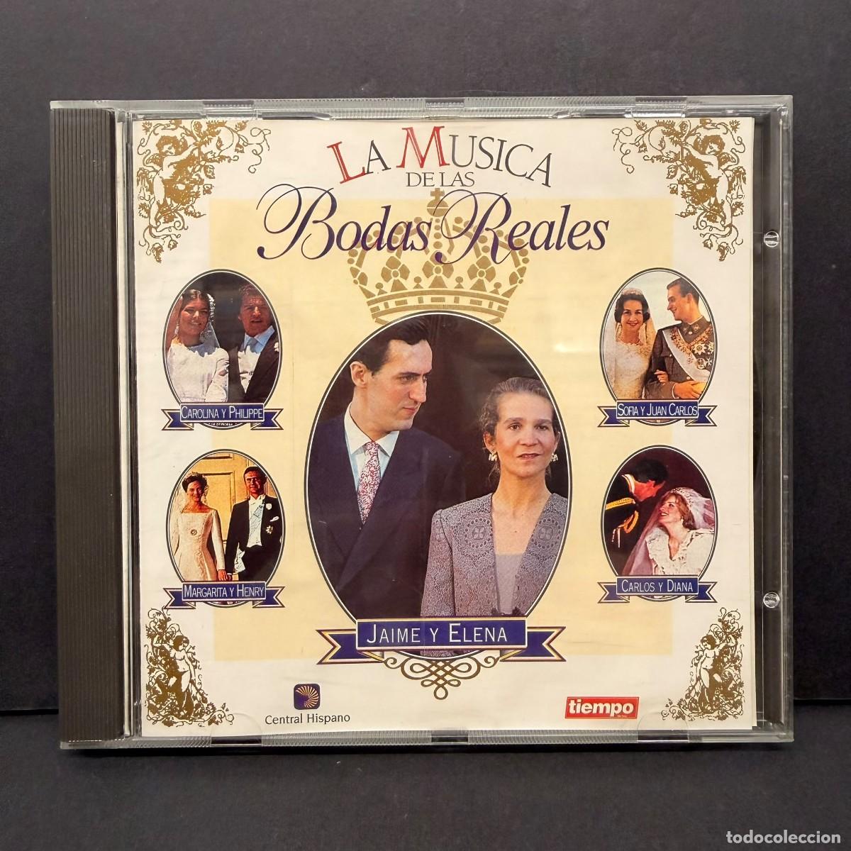 CDs de m&uacute;sica: CD - LA MUSICA DE LAS BODAS REALES - CENTRAL HISPANO - TIEMPO - GRUPO ZETA / 1263