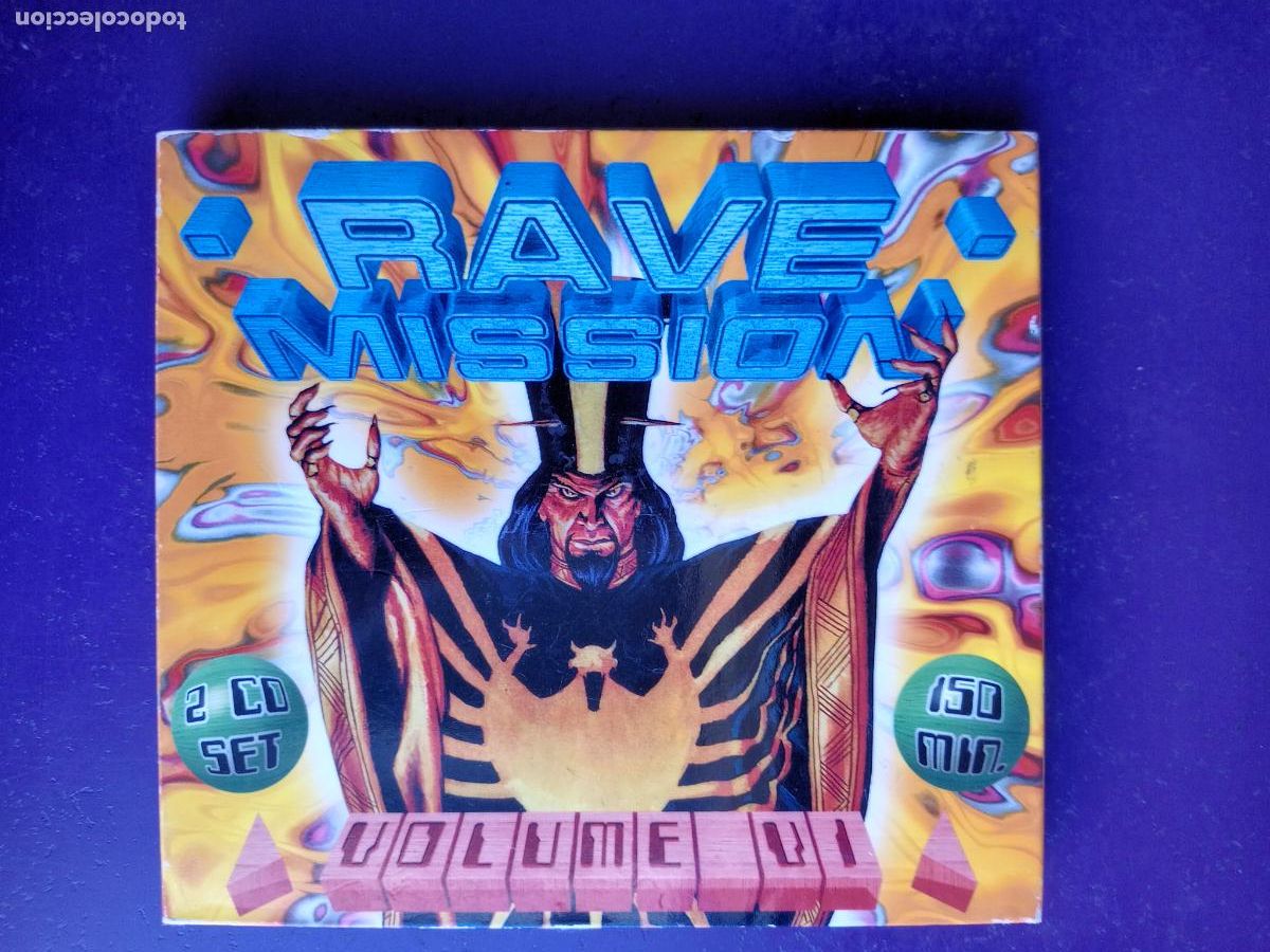 CDs de m&uacute;sica: Rave Mission Volume VI - DOBLE CD SUB TERRANEAN 1996 - ACID, HOUSE, ELECTRONICA, TRANCE - 23 TEMAS